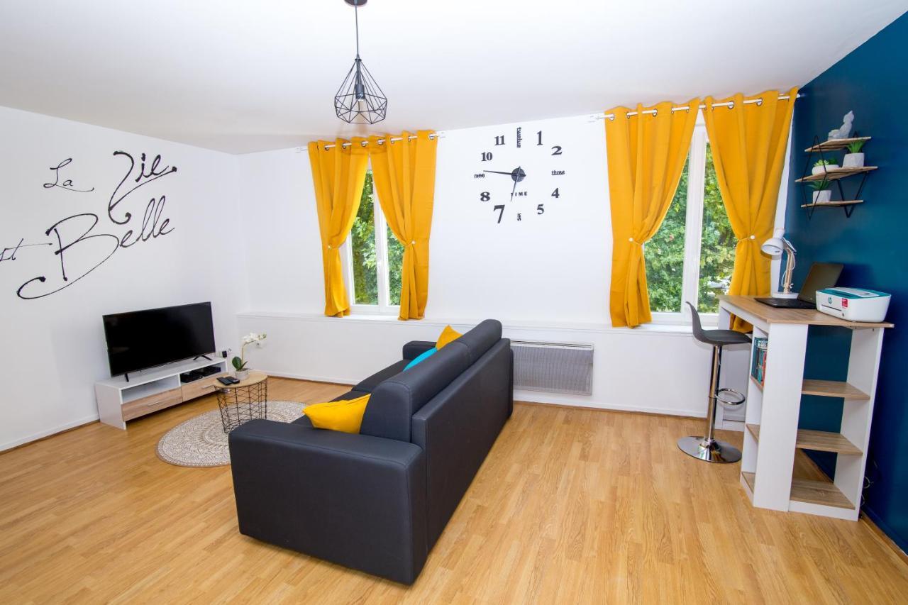 Coeur De Ville I 50M² I Netflix I Lit Queen Size Sens Exterior photo
