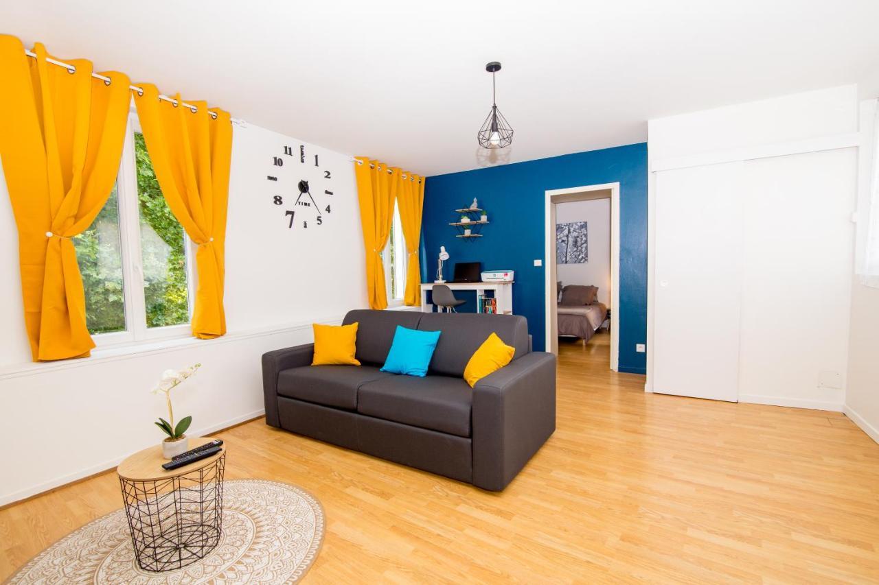 Coeur De Ville I 50M² I Netflix I Lit Queen Size Sens Exterior photo
