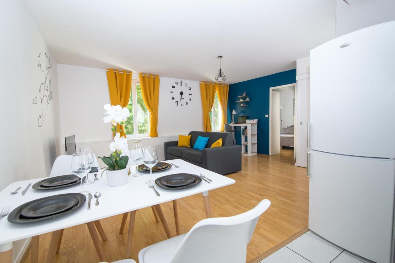 Coeur De Ville I 50M² I Netflix I Lit Queen Size Sens Exterior photo