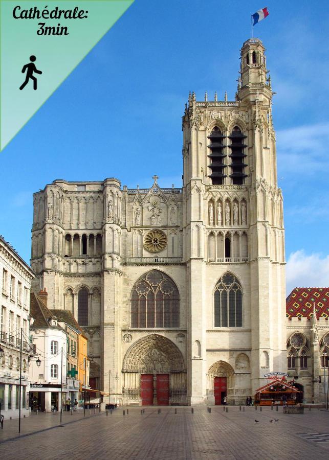 Coeur De Ville I 50M² I Netflix I Lit Queen Size Sens Exterior photo